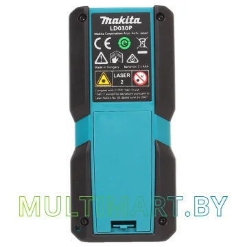 Лазерный дальномер Makita LD030P картинка 6